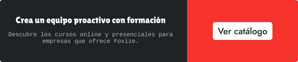 Crea un equipo proactivo con formación